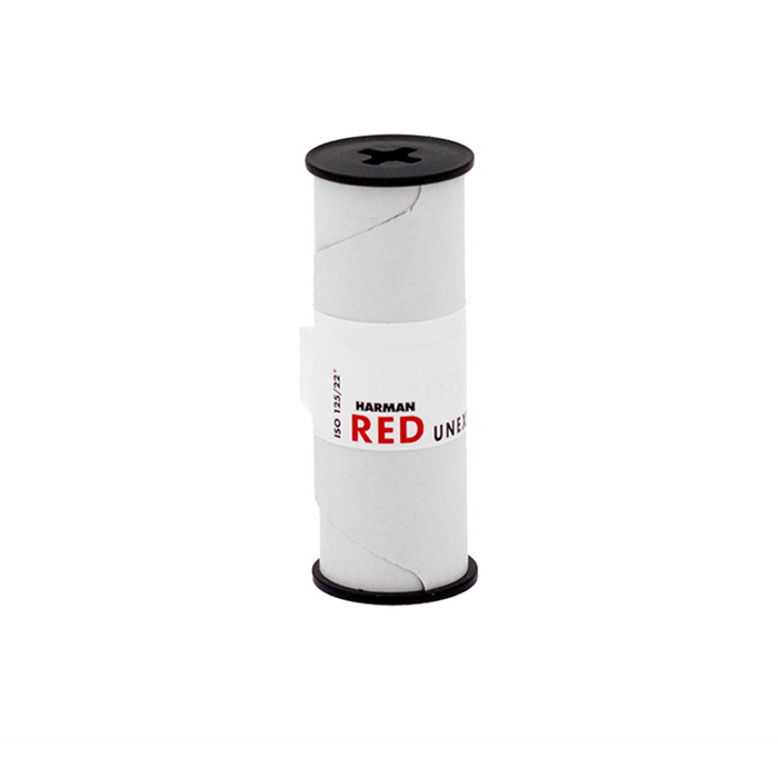 Harman Red 125 Redscale Color Negative - 120 Film, Single Roll