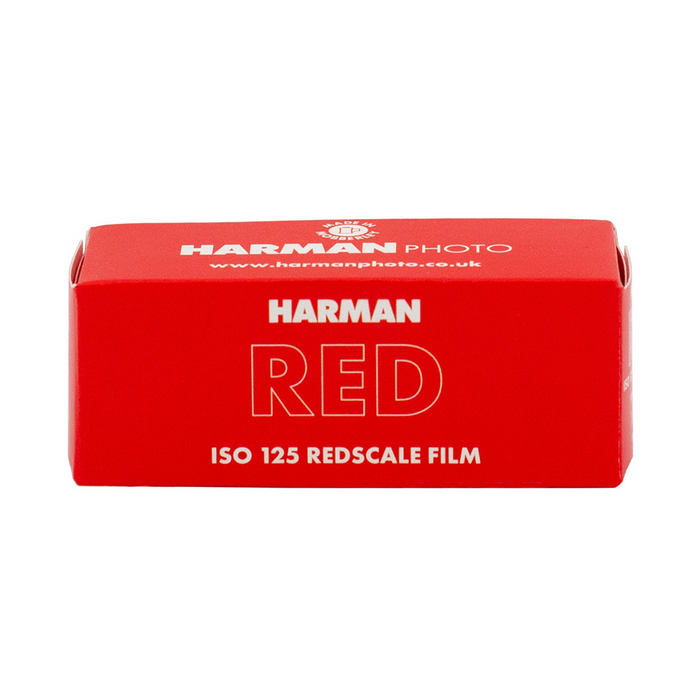 Harman Red 125 Redscale Color Negative - 120 Film, Single Roll