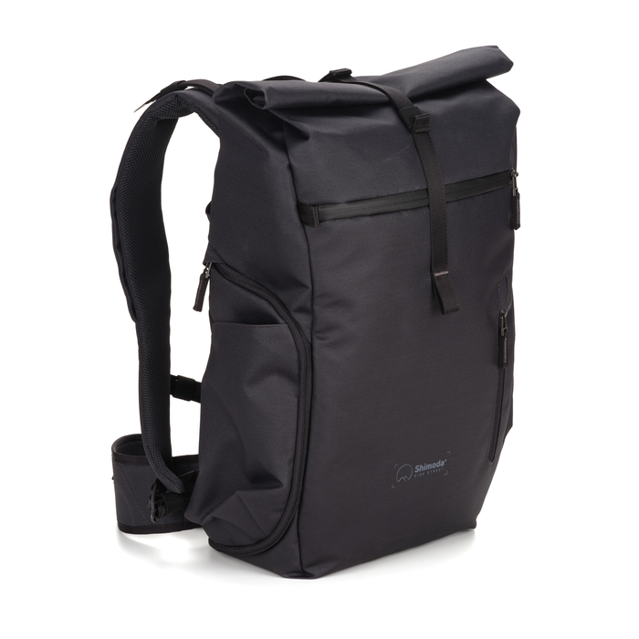 Shimoda Side Street 22 Backpack Starter Kit with Medium Modular Top Loader - Anthracite Black