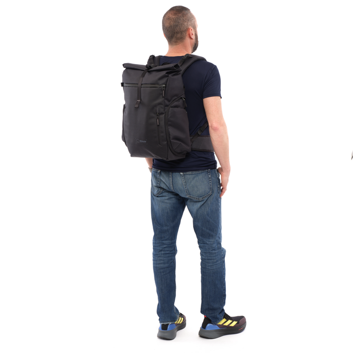 Shimoda Side Street 22 Backpack Starter Kit with Medium Modular Top Loader - Anthracite Black