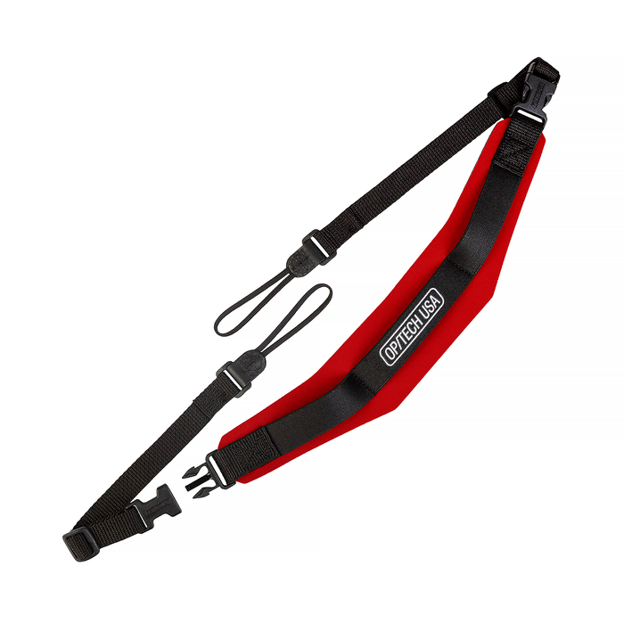 Op/Tech Pro Loop Strap with 1/4" Loop Connectors, 37-43" - Red