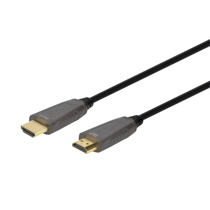 Monoprice 8K Ultra High Speed Fiber Optic Certified HDMI Cable, 65' - Black