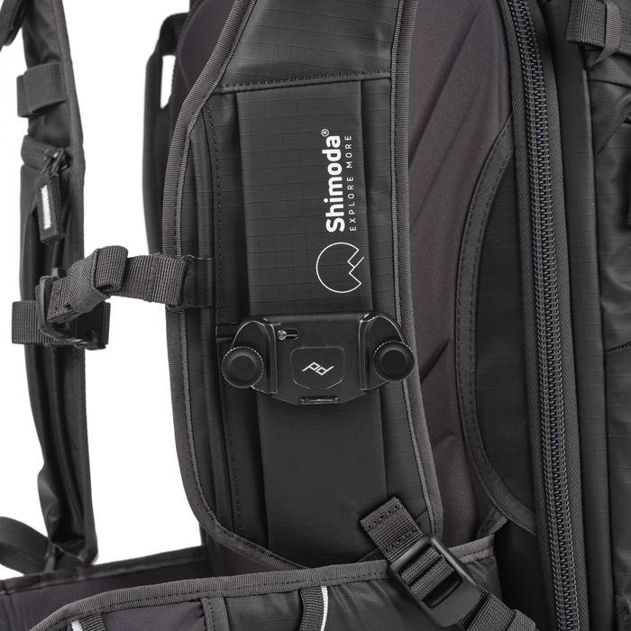 Shimoda Capture Strap for Action X Series Backpacks, Left Shoulder Strap - Black