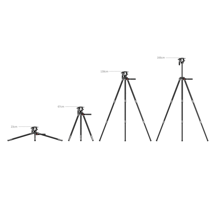 SmallRig x Potato Jet TRIBEX SE Hydraulic Aluminum Alloy Tripod Kit