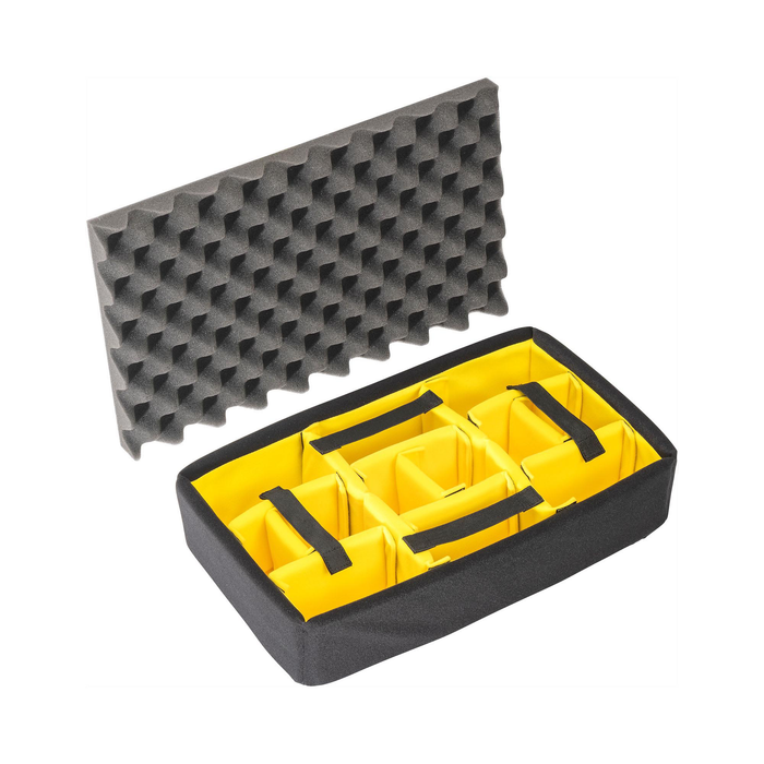 Pelican 1485 Air Case with Padded Dividers & Lid Foam - Black