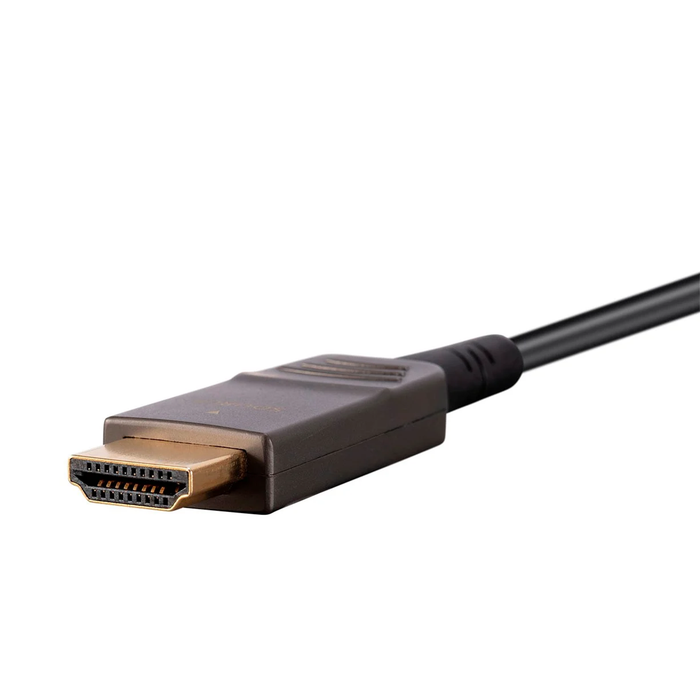 Monoprice 8K Ultra High Speed Fiber Optic HDMI Cable, 100' - Black