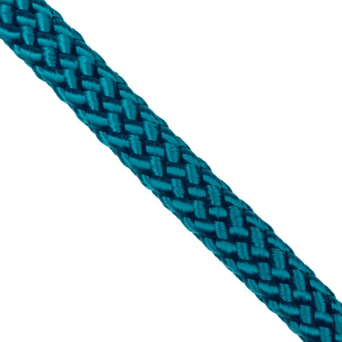 Cooph Braid Camera Strap with Steel Ring, 49.2" (125cm) - Aqua