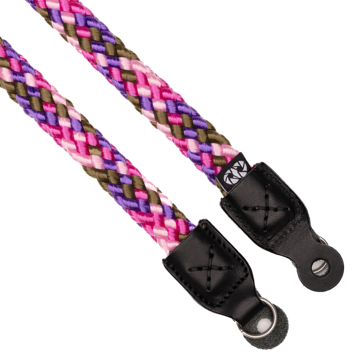 Cooph Braid Camera Strap with Steel Ring, 49.2" (125cm) - Nymphaea