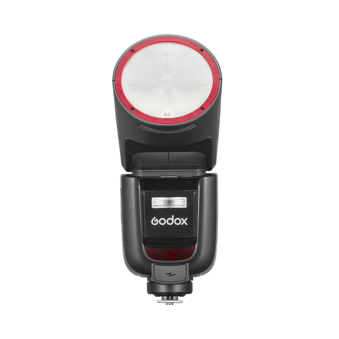 Godox V1Pro Round Head Camera Flash for Canon Red Ring