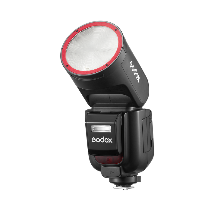 Godox V1Pro Round Head Camera Flash for Canon Red Ring
