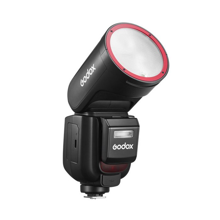 Godox V1Pro Round Head Camera Flash for Nikon Red Ring