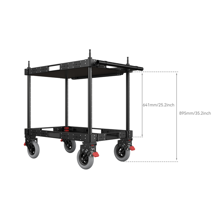 SmallRig 36" Lightweight Video Production Camera Cart MD4573