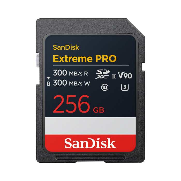 SanDisk 256GB Extreme PRO UHS-II SDXC Memory Card