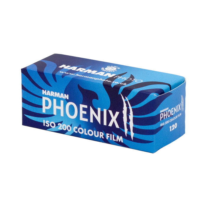 Harman Phoenix II 200 Color Negative - 120 Film, Single Roll