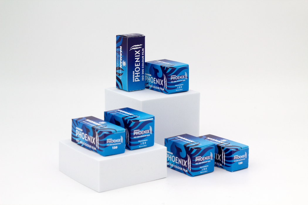 Harman Phoenix II 200 Color Negative - 120 Film, Single Roll