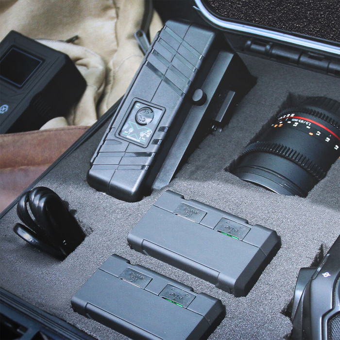 CoreSWX GPM-X2A Mini Dual Gold Mount Charger for Travel-Friendly Power
