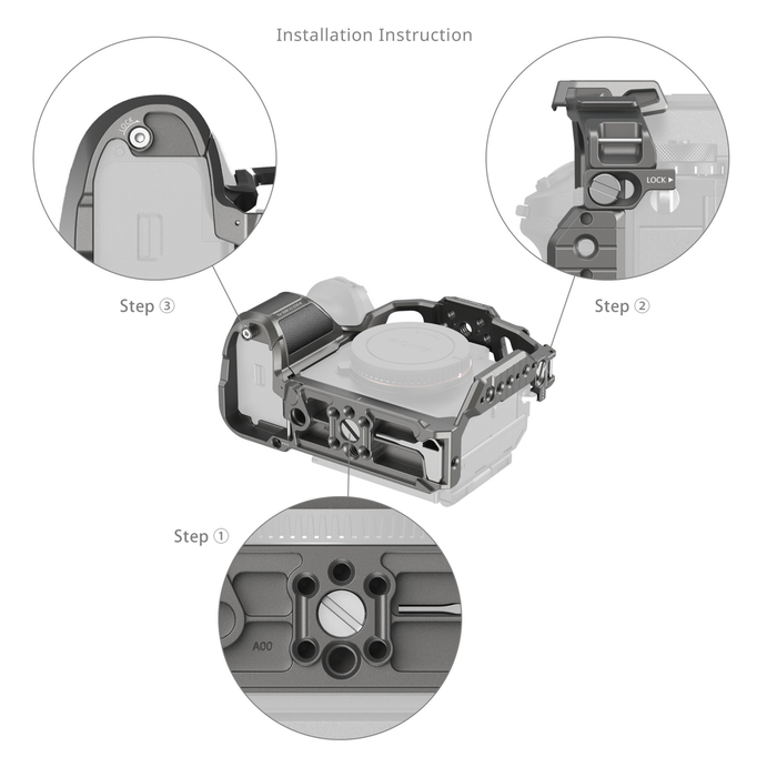 SmallRig Cage for Sony a1 II & a9 III Mirrorless Cameras 5187