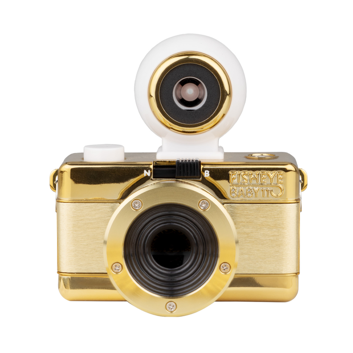 Lomography Fisheye Baby 110 Film Camera - Gold Edition