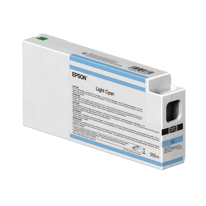 Epson T54X500 UltraChrome HD Light Cyan Ink Cartridge for Select SureColor P-Series Printers - 350mL