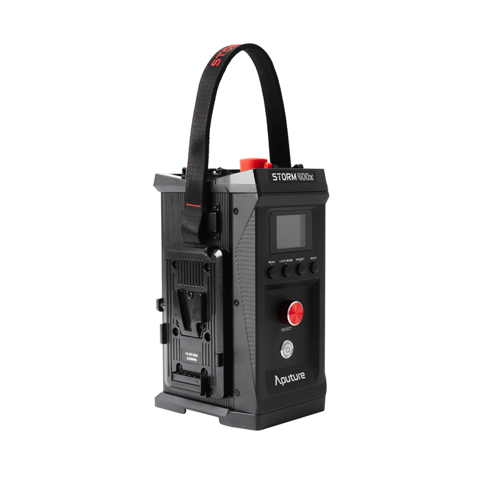 Aputure STORM 400x Tunable White LED Monolight - V-Mount