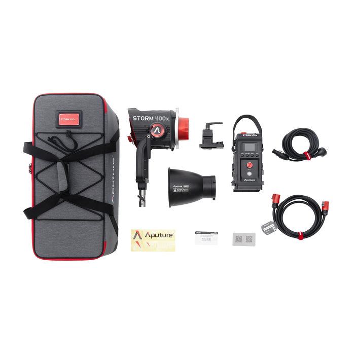 Aputure STORM 400x Tunable White LED Monolight - V-Mount