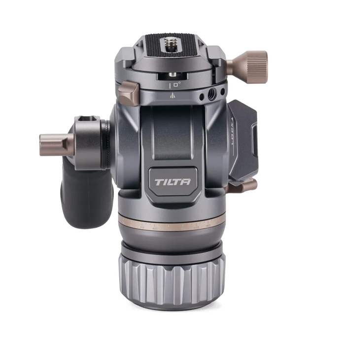 Tilta Travel Video Fluid Head with Flat Base - Space Gray