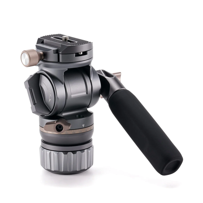 Tilta Travel Video Fluid Head with Flat Base - Space Gray