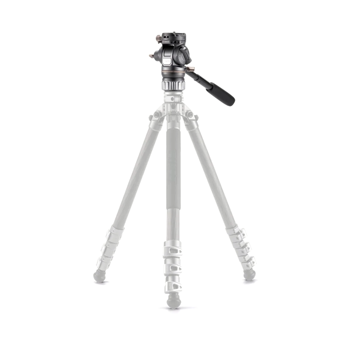 Tilta Travel Video Fluid Head with Flat Base - Space Gray