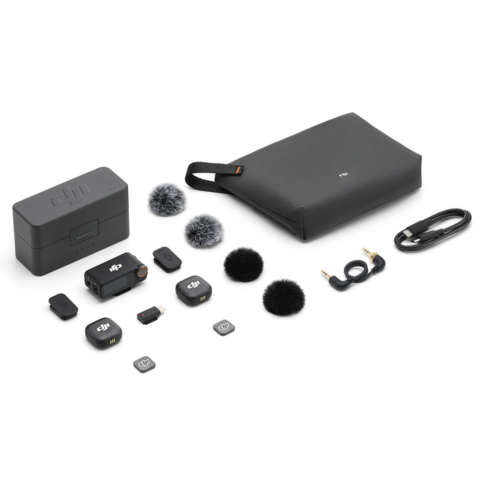 DJI Mic 3 (2TX + 1RX + Charging Case)
