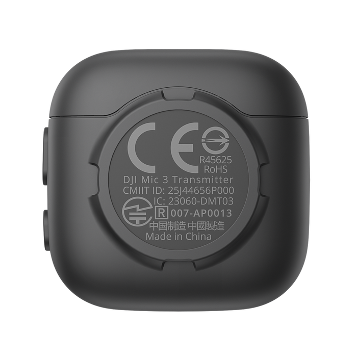 DJI Mic 3 (2TX + 1RX + Charging Case)