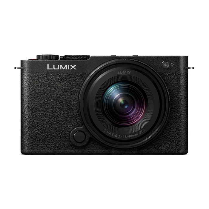 Lumix S9 Full Frame Mirrorless Camera with 18-40mm f/4.5-6.3 Lens Kit - Jet Black