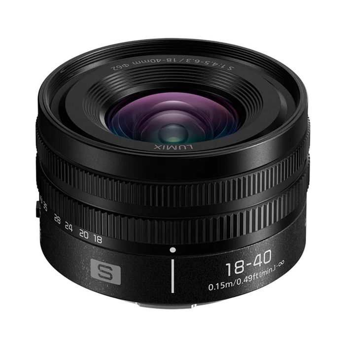 Lumix S9 Full Frame Mirrorless Camera with 18-40mm f/4.5-6.3 Lens Kit - Jet Black