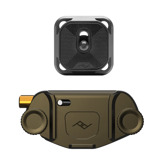 Peak Design Capture Clip V3 with Plate - Kelp