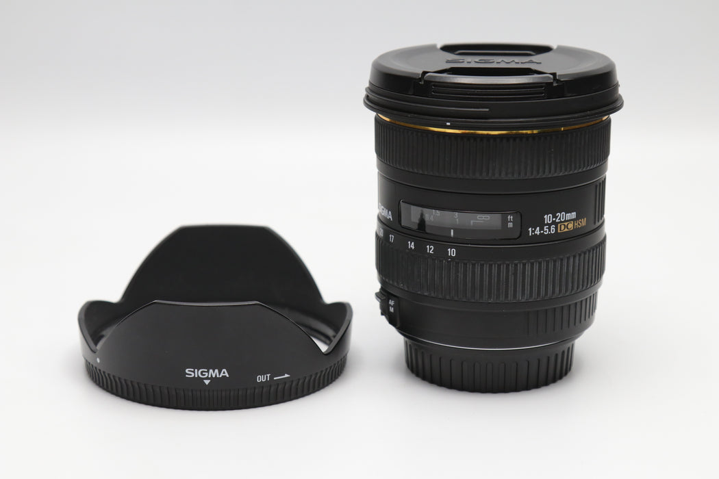 Used Sigma 10-20mm DC HSM CAF (EX)
