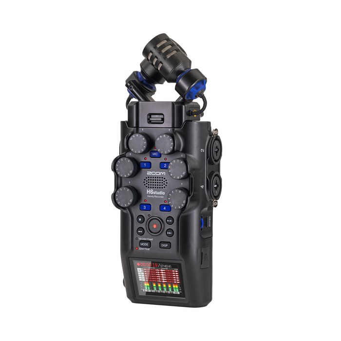 Zoom H6studio 6-Track Handy Recorder with 32-Bit Float Recording