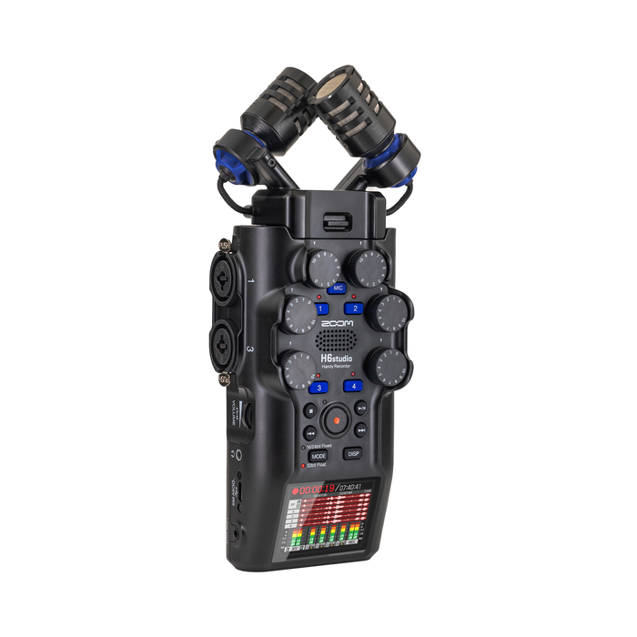 Zoom H6studio 6-Track Handy Recorder with 32-Bit Float Recording