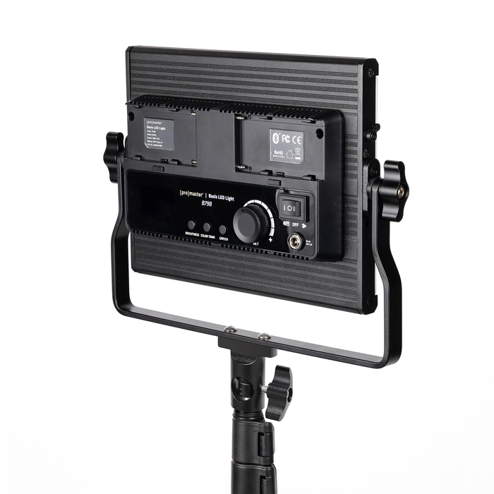 ProMaster Basis B79B Bi-Color LED 2-Light Transport Kit with 5.5’ Light Stands