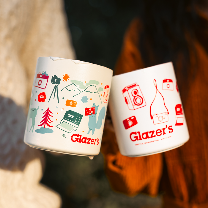 Miir 12oz Camp Cup with Glazer's Camera Collage