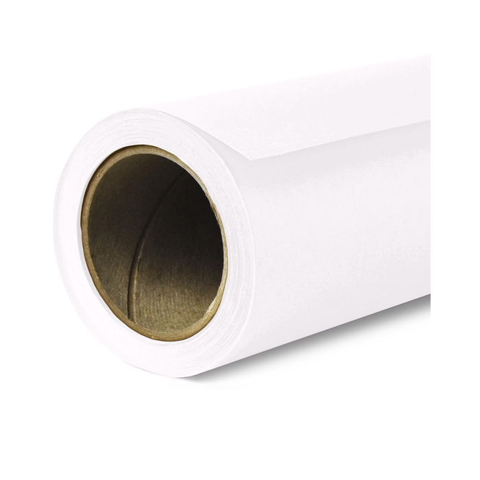 Savage #01 Super White Seamless Background Paper 140" x 50' - In Store Pick Up Only