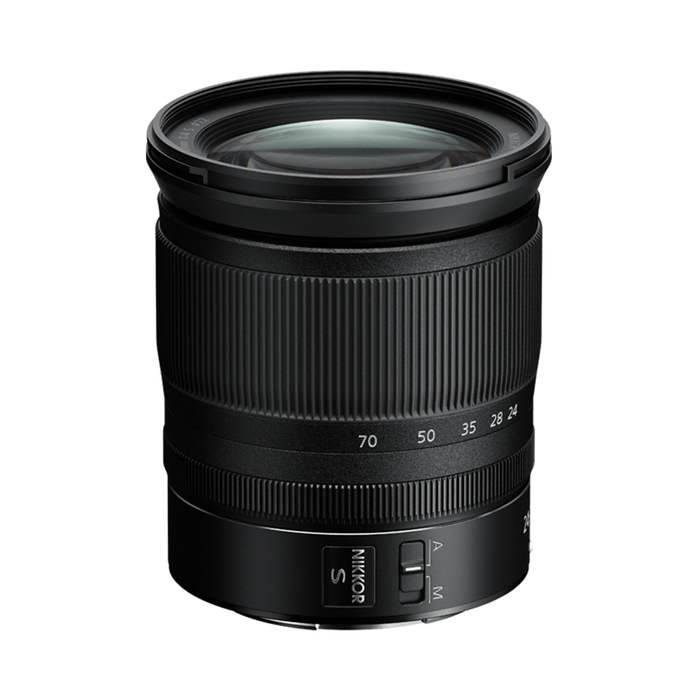 Nikon Zf Mirrorless Camera with Z 24-70mm f/4 S Lens - Silver