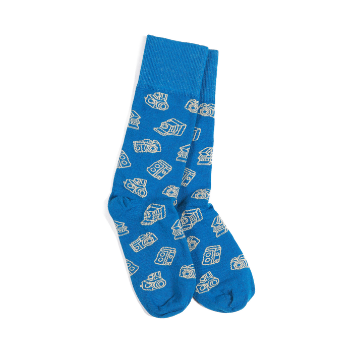 Cameras Socks - Ocean