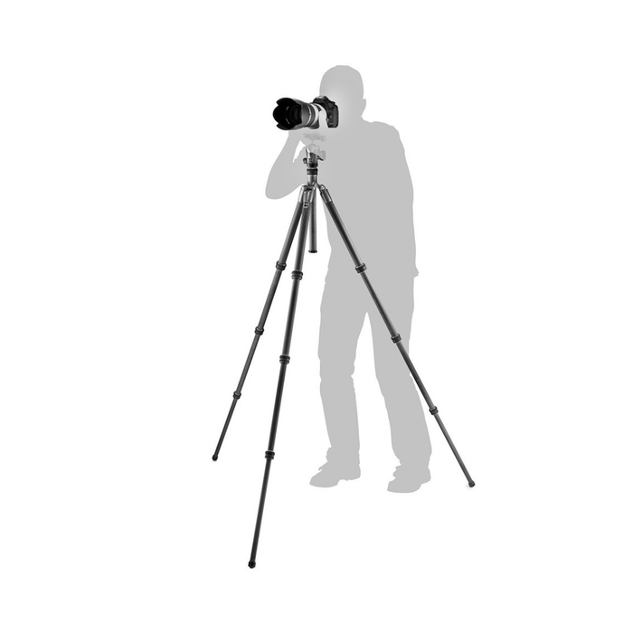 Gitzo GT1545T Lightweight Series 1 Traveler Carbon Fiber Tripod with GH1382TQD Center Ball Head