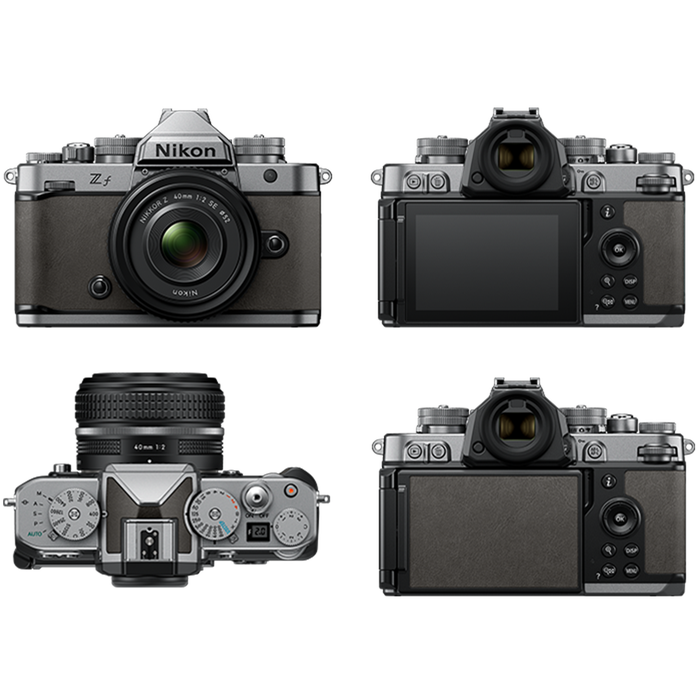 Nikon Zf Mirrorless Camera - Silver & Stone Gray