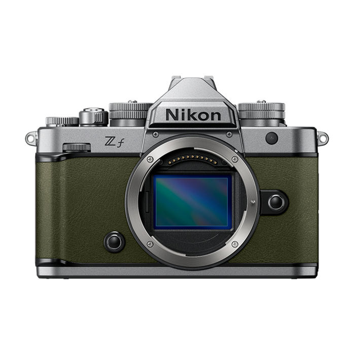 Nikon Zf Mirrorless Camera - Silver & Moss Green