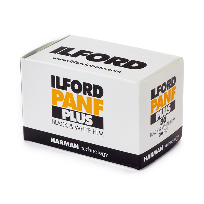 Ilford Pan F Plus 50 Black & White Negative - 35mm Film, 36 Exposures, Single Roll