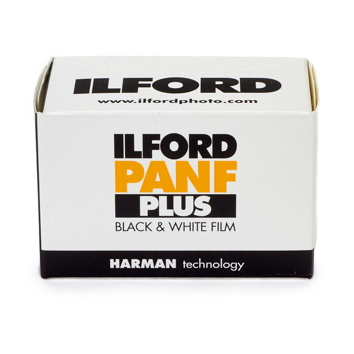 Ilford Pan F Plus 50 Black & White Negative - 35mm Film, 36 Exposures, Single Roll