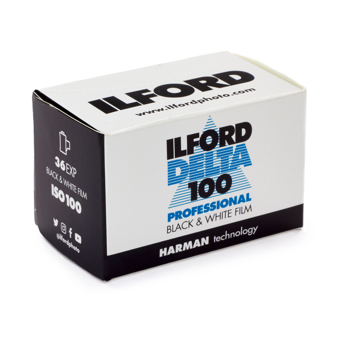 Ilford Delta 100 Professional Black & White Negative - 35mm Film, 36 Exposures, Single Roll