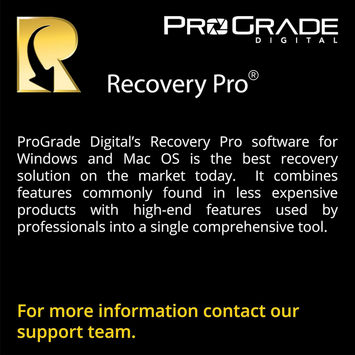 ProGrade Digital 256GB UHS-II SDXC V60 250R Gold Memory Card