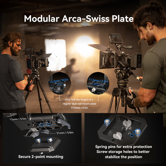 SmallRig V-Mount Battery Mount Plate Kit (Advanced) 4063B