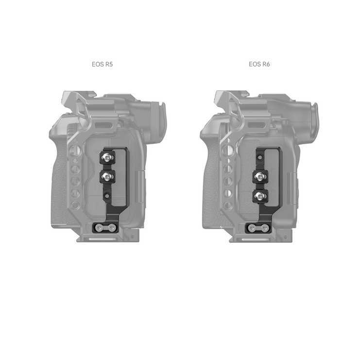SmallRig HDMI and USB-C Cable Clamp for EOS R5/R5 C/R6/R6 Mark II Cage (2981) 2981B